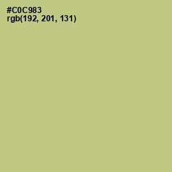 #C0C983 - Pine Glade Color Image