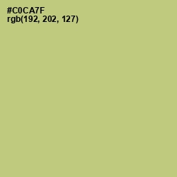 #C0CA7F - Chenin Color Image