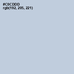 #C0CDDD - Ghost Color Image