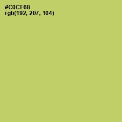 #C0CF68 - Tacha Color Image