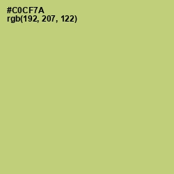 #C0CF7A - Chenin Color Image