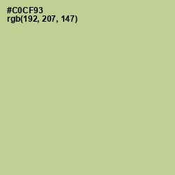 #C0CF93 - Pine Glade Color Image