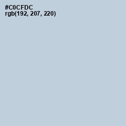 #C0CFDC - Ghost Color Image