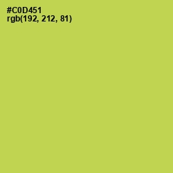 #C0D451 - Wattle Color Image