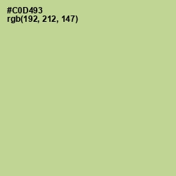 #C0D493 - Pine Glade Color Image