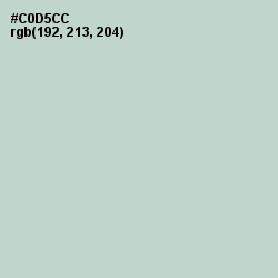#C0D5CC - Sea Mist Color Image