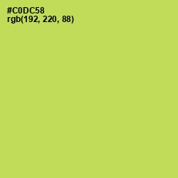 #C0DC58 - Wattle Color Image