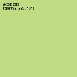 #C0DC83 - Pine Glade Color Image
