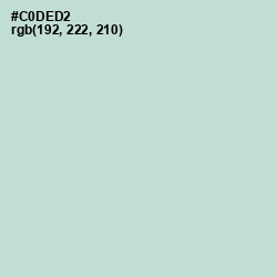 #C0DED2 - Conch Color Image