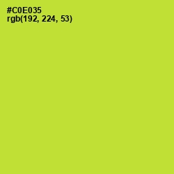 #C0E035 - Pear Color Image