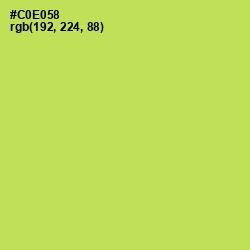 #C0E058 - Wattle Color Image