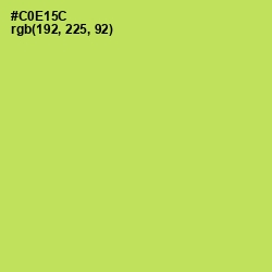 #C0E15C - Yellow Green Color Image