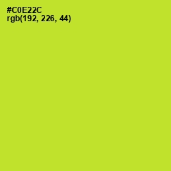 #C0E22C - Pear Color Image