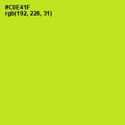 #C0E41F - Las Palmas Color Image