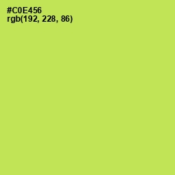 #C0E456 - Wattle Color Image