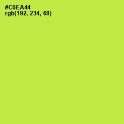 #C0EA44 - Wattle Color Image