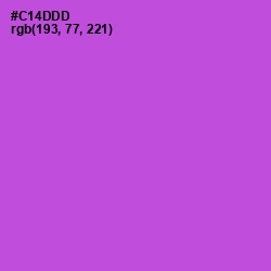 #C14DDD - Fuchsia Pink Color Image