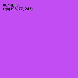 #C14DF3 - Heliotrope Color Image