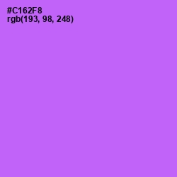 #C162F8 - Heliotrope Color Image