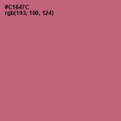 #C1647C - Contessa Color Image