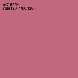 #C1677E - Contessa Color Image