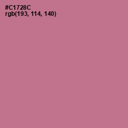#C1728C - Charm Color Image