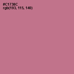 #C1738C - Charm Color Image