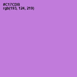 #C17CDB - Orchid Color Image
