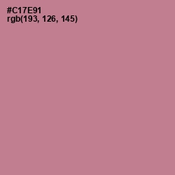 #C17E91 - Charm Color Image