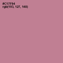 #C17F94 - Charm Color Image