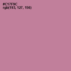 #C17F9C - Charm Color Image