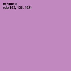 #C188C0 - Lilac Color Image