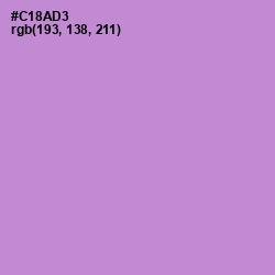 #C18AD3 - Light Wisteria Color Image