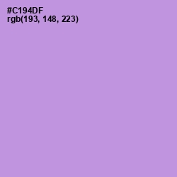 #C194DF - Light Wisteria Color Image