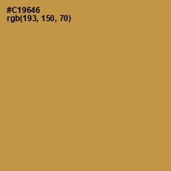 #C19646 - Tussock Color Image