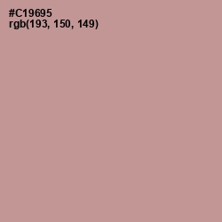 #C19695 - Oriental Pink Color Image