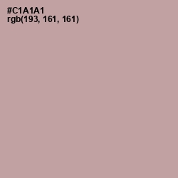 #C1A1A1 - Bison Hide Color Image
