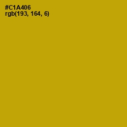 #C1A406 - Buddha Gold Color Image