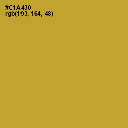 #C1A430 - Hokey Pokey Color Image
