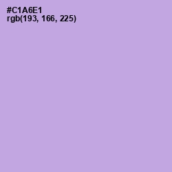 #C1A6E1 - Perfume Color Image