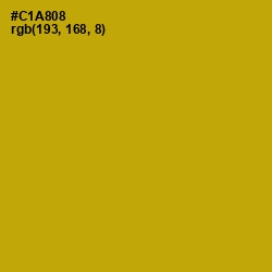 #C1A808 - Buddha Gold Color Image
