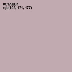 #C1ABB1 - Lily Color Image