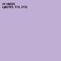 #C1AED5 - Light Wisteria Color Image