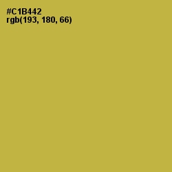 #C1B442 - Turmeric Color Image