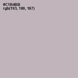 #C1B4BB - Cotton Seed Color Image