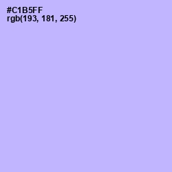#C1B5FF - Perfume Color Image
