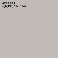 #C1BBB8 - Cotton Seed Color Image