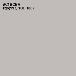 #C1BCBA - Cotton Seed Color Image