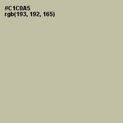 #C1C0A5 - Chino Color Image