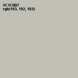 #C1C0B7 - Ash Color Image